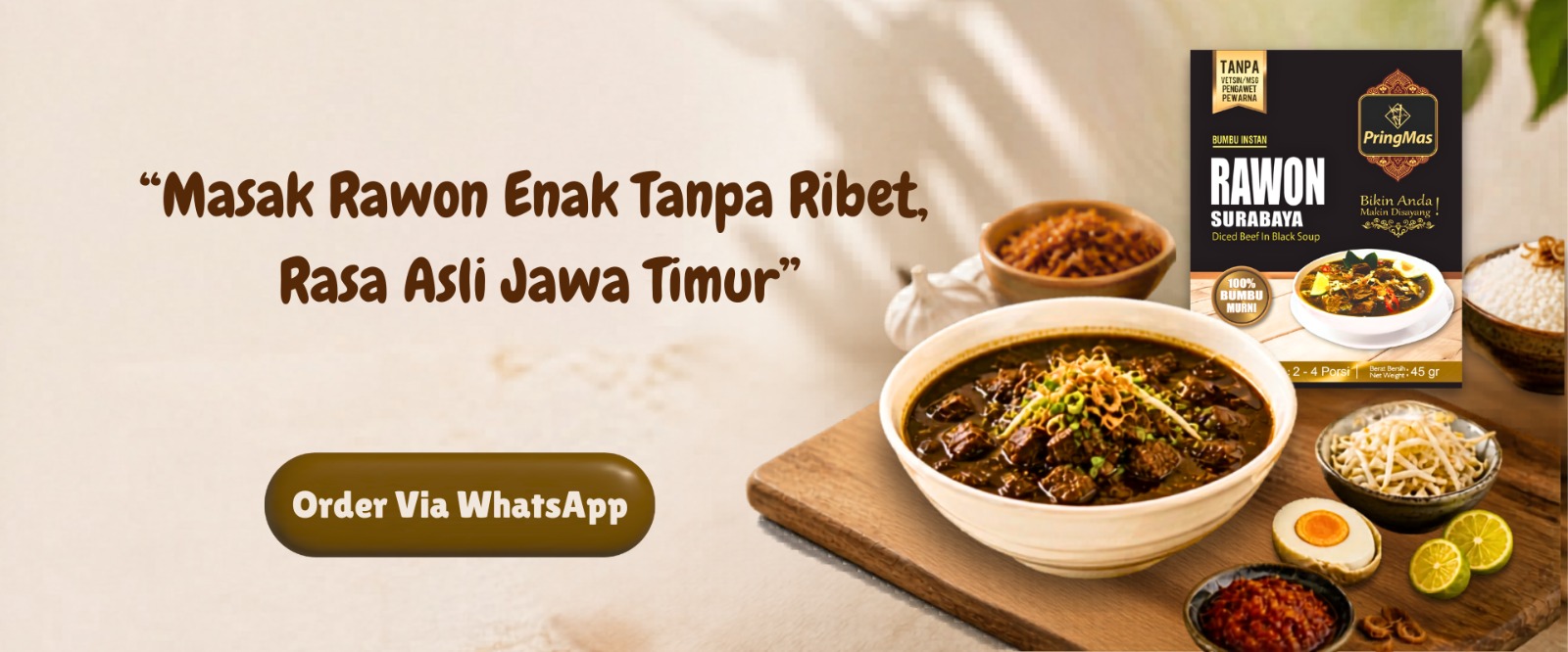 Slide 2 masak enak gak ribet Rawon