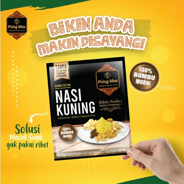pringmas bumbu racik instan nasi kuning